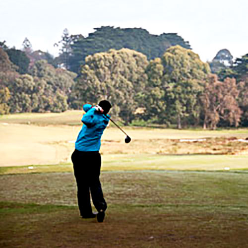 GOLFING